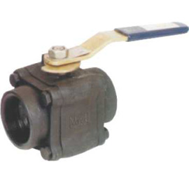 Forged Carbon Steel 3 Piece Design Ball Valve F/E Class 150 Floating Ball Full / Reduced Port