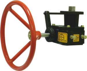 Manual Over Ride Clutch Type Cast Iron Body