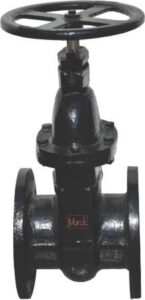 Sluice Valve Bolted Bonnet Non Rising Spindle with ISI Mark