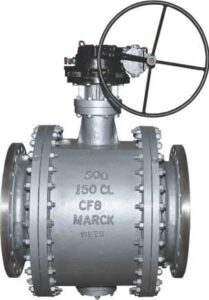 150# Three Piece Design F/E Full Bore Ball Valve WCB / SS 304 / SS 316