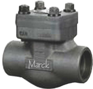 Forged Stainless Steel Check Valve Class 2500 Piston Lift Type Bolted Cover