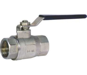 SS Investment Casting Single Piece Design Ball Valve
